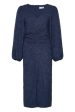 Noella - Puska Teagan Lg Dress - Navy Supply