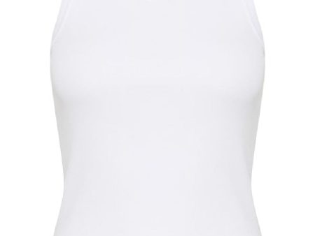 Forudbestilling - Gestuz - Gzdrew Logo Tank 2.0 - 110601 Bright White Online now