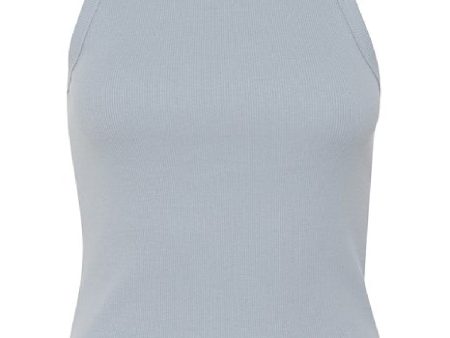 Forudbestilling - Gestuz - Gzdrew Logo Tank 2.0 - 105098 Grey Blue Online