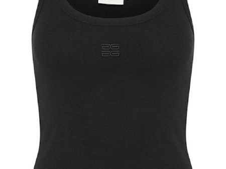 Forudbestilling - Gestuz - Gzdrew Logo Top 2.0 - 100017 Black Cheap