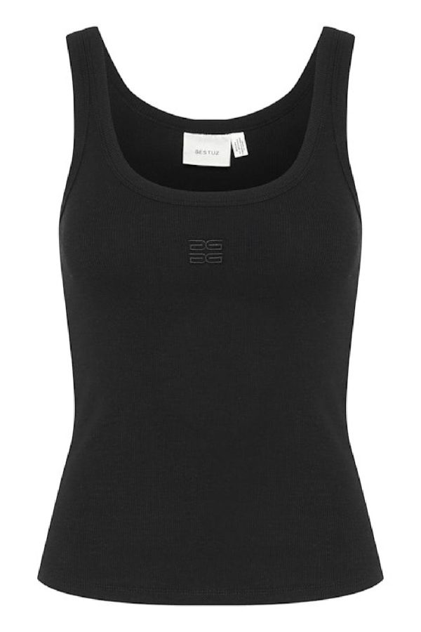 Forudbestilling - Gestuz - Gzdrew Logo Top 2.0 - 100017 Black Cheap