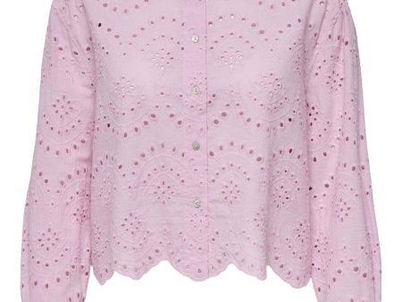 Only - Onlvalais L S Shirt - 4695503 Pink Lady Discount