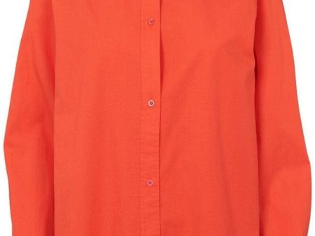 Forudbestilling - Basic Apparel - Silje Ls Shirt BA416-31 - 753 Grenadine on Sale