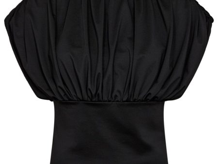 Co´couture - Cattiacc Top 35667 - 96 Black Online now